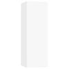 8 Piece TV Cabinet Set White Particleboard
