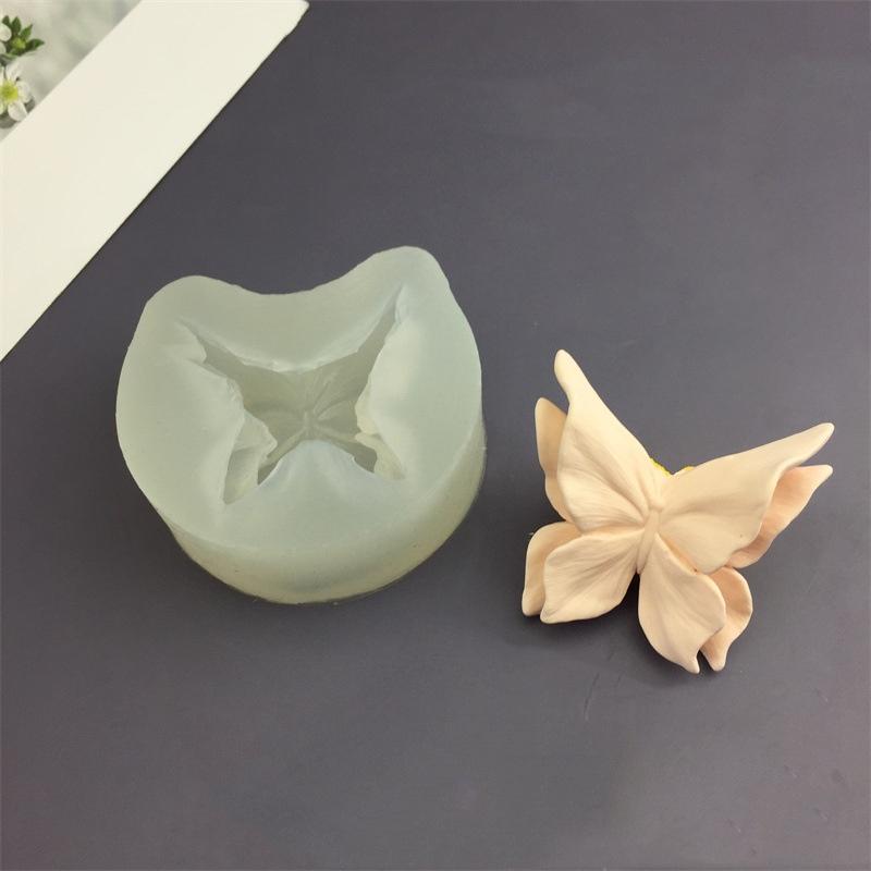 Schmetterling Aromatherapie Kerze Silikonform DIY Silikon Kuchenform Gips gießen Dekorative Schmuck Silikon Neuprodukt