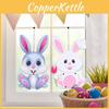 Delightful And Playful Easter Bunny Door Hanger For Spring Holiday Decor