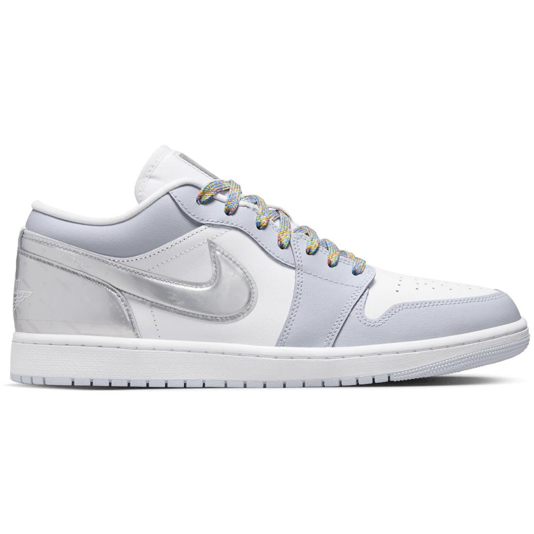 

Кроссовки Jordan 1 Low SE Tear Away Серебристые(DX6070-101) 45