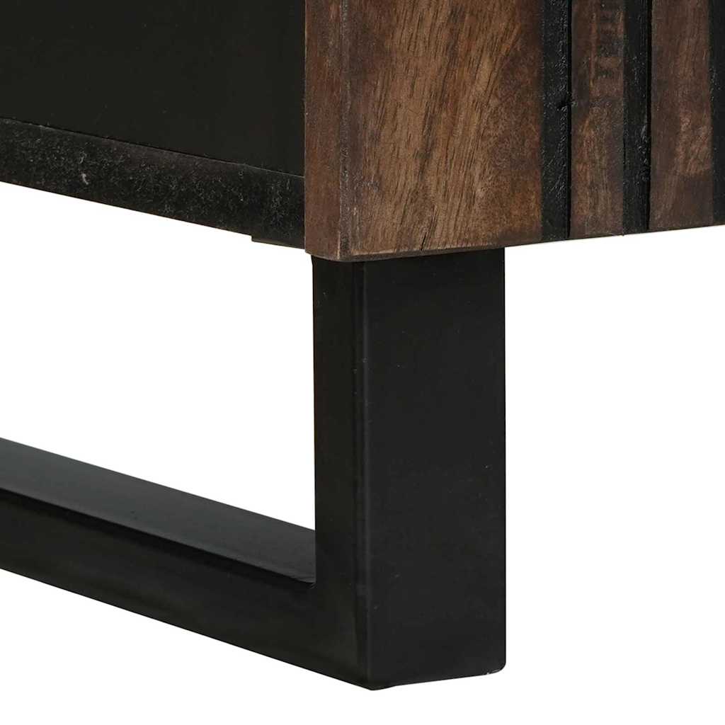 Sideboard Walnut 60 x 33.5 x 75 cm Solid Mango Wood