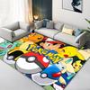 Pikachu Anime-Pokemon Carpet Rug for Living Room Bedroom Home Sofa Decoration,Kids play Non-slip Floor Mat