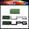 3D Car Styling LPG ECO for Universal Vehicle Fuel Marking Car Fender Door Trunk Nameplate Decal Emblem Badge Sticker