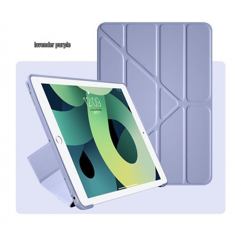 Silicone Full Coverage Foldable Soft Shell Case for iPad 9.7, 10, 10.2, Air 4 10.9, and Pro 11
