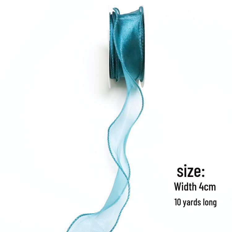 Valentine's Day Korean Fishtail Yarn Ribbon for DIY Flower Bouquets and Cake Decorations