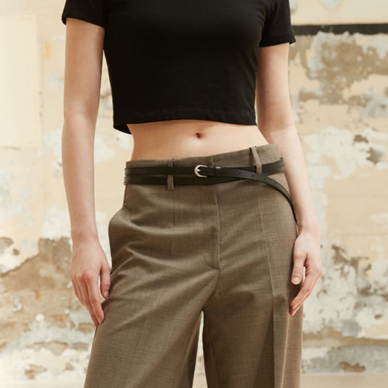 

VERDEMAR Double-Wrap Long Leather Belt FREE