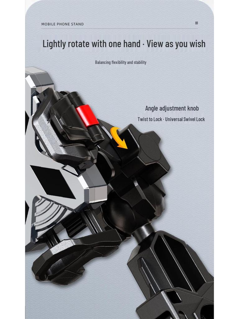 Anti-Shake Phone Mount for Delivery Riders & E-Bikes