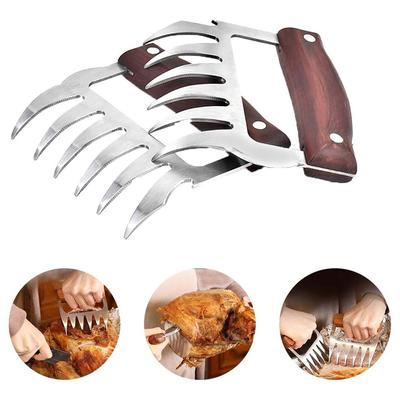 Forchetta Trituratore Artigli BBQ Tirato Carne di Maiale Morsetto Consegna Intaglio Cibo Griglia Accessori Strumento Barbecue