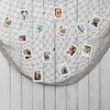 30Pcs Combination Paper Frame Set 4x6 Inch Cardboard Picture Frames with 30 Wooden Clips and 3 Hemp Ropes Home Decoration Craft