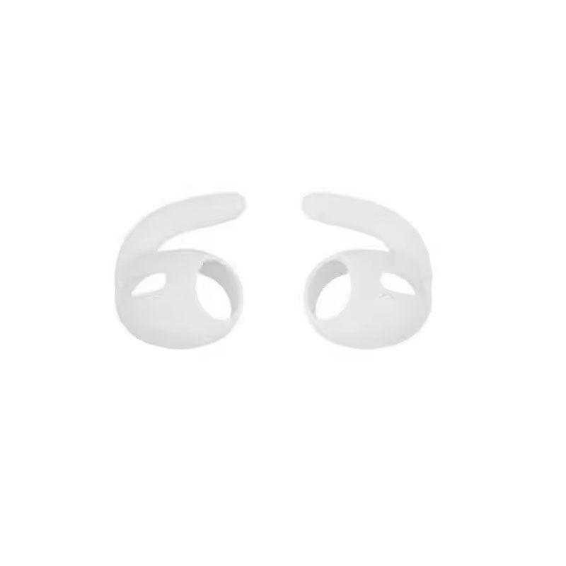 Anti-Slip Silicone Ear Covers for Apple AirPods Pro 2: Shark Fin Design for Secure Fit and Comfort.