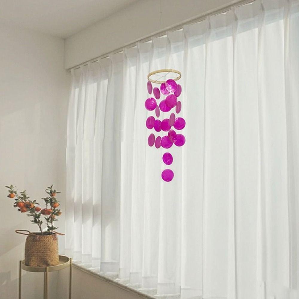 Home Decoration Shell Wind Chime Natural Shell Dream Catchers Ornament Garden Wind Chimes  Home