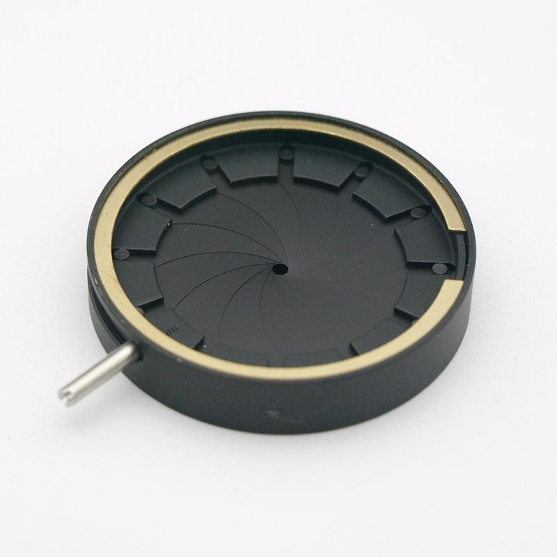 

1.5-23mm Mechanical Iris Aperture Diaphragm Microscope Camera Condenser Parts
