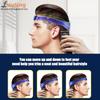 DIY Hair Trimming Template Haircut Band Breathable Curved Silicone Home Hair Trimming Guide For Boys Men