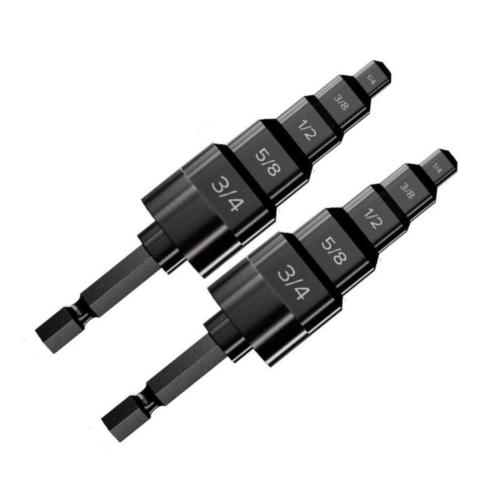 

2pcs Hexagonal Handle Tube Expanding Tool Drill Bit Tube Expander Durable Copper Pipe Expander Honk Inch