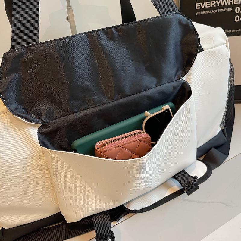 Velkokapacitní sportovní fitness taška, cestovní taška na zavazadla, suchá a mokrá samostatná crossbody taška, oddělené tašky na boty