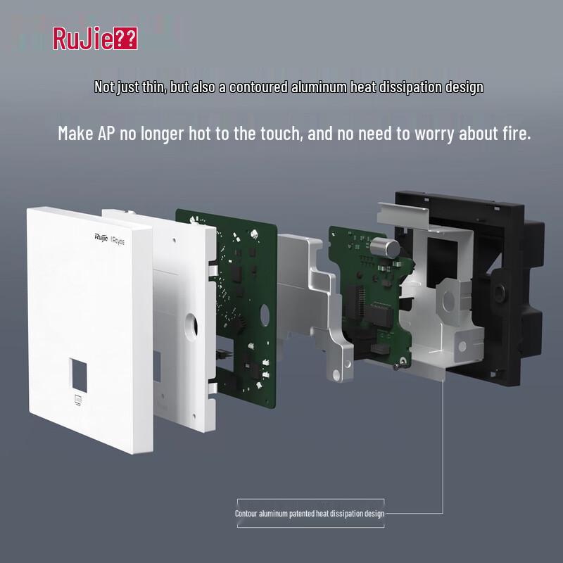 Ruijie WiFi 6 Mesh Networking Kit (RG-EG210G-P-E + 8x EAP162) (CN version)