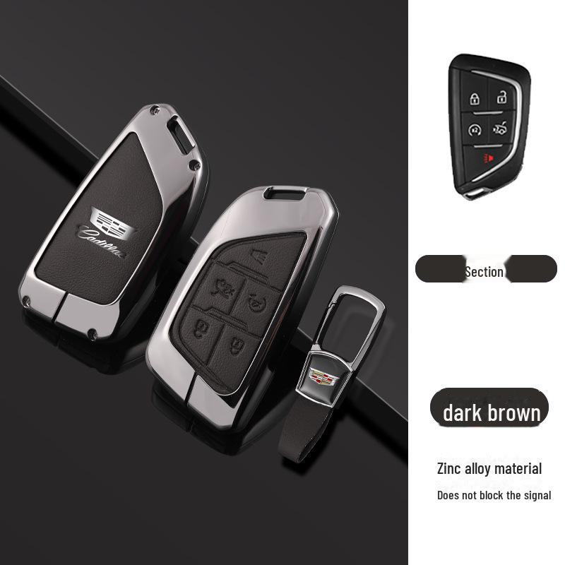 Premium Key Cover for Cadillac XT5, CT5, XTS, CT6, SRX, XT6, XT4, ATSL Models