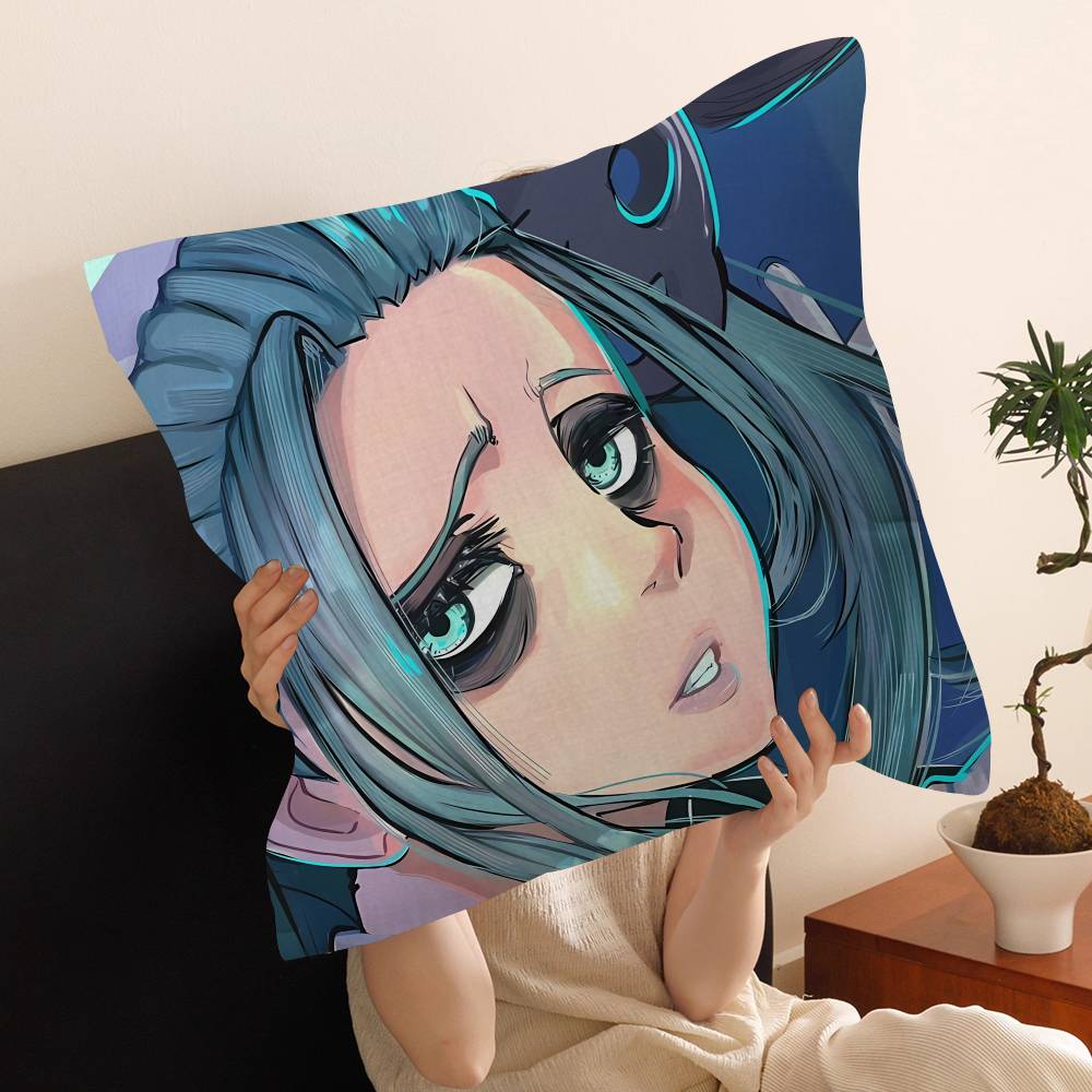 Guilty Gear Pillow Covers Cartoon Sofa Decorative Home Double-sided Printing Short Plush Cute Cushion Cover