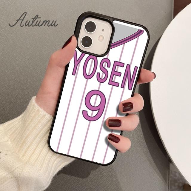 Custodia per Telefono Uniforme Kuroko No Basuke per iPhone 11 12 13 14 Pro Max mini X XR XS SE 2020 6S 7 8 Plus Samsung Galaxy S21 S22