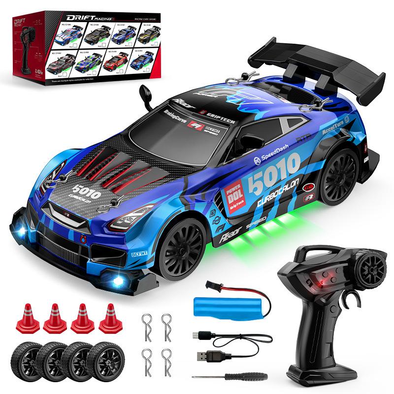 

1:24 Remote Control Drifting Car 4WD 2.4G_Hz with LED Lights All-round Drifting High-speed RC Car Toys Children s Festival Gifts