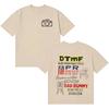 Hot Selling Breathable Comfortable Unisex Loose Rapper Bad Bunny Debi Tirar Mas Fotos DTMF Casual Printed Short Sleeve Tshirt