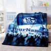 Coperta Personalizzata Fc Schalke 19 Testo Regalo Coperta Personalizzabile Morbida e Accogliente Perfetta per Divano Soggiorno Letto Uso Stagione Singola