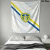 Leeds United Wall Tapestry Aesthetic Wall Hanging Printed Fabric Blanket Decorative Tapestries for Bedroom Living Room Home Decor