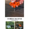 Stainless Steel Glow In Dark Camping Tent Fixing Pegs Outdoor Deck Nails