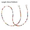 1 Stück Mode Retro Perlen Brillen Sonnenbrillen Lesebrillen Kette Brillenband mit Quasten Nackenband Kordel Kette Brillen