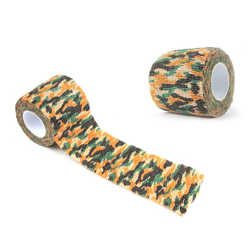 Outdoor Tarnband Dehnbar Wiederverwendbar Vlies Selbstklebend Radsport Sportbandage