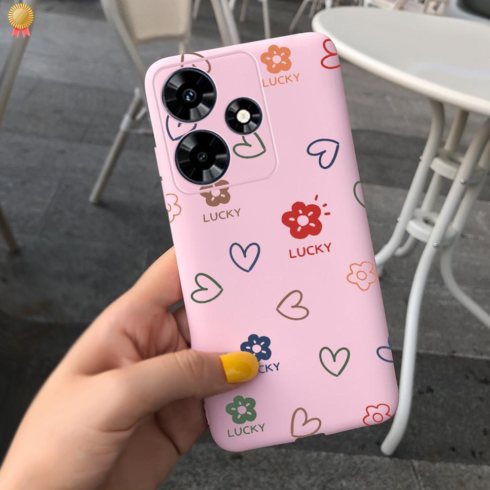 For Infinix Hot 30 Play 30i 4G Case Cute Astronaut Painted TPU Silicone Shockproof Cover For Infinix Hot 30 Play 30i Phone Case
