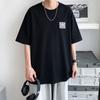 Li-Ning Fashionable Loose Comfortable Breathable Short Sleeve T-Shirt Men tops Black AHSW877-1