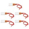 5PCS 220V Placa Elemento Aquecedor PTC 270 graus celsius Carcaça Liga de Alumínio Aquecedor Termostático para Cortinas de Ar Umidificadores