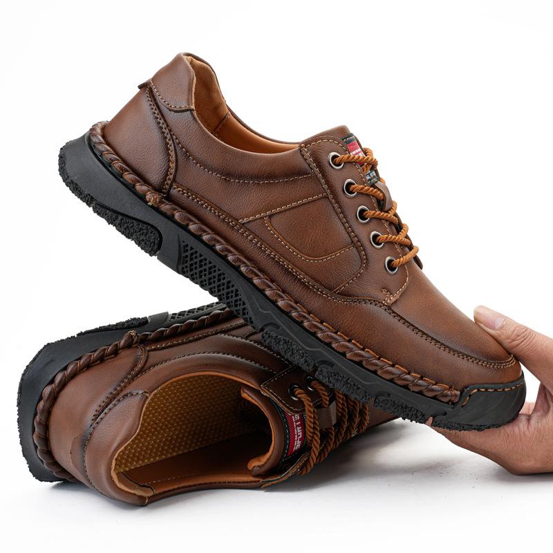 Four Seasons Men's Casual Large Size Padded Sole Casual Shoes Men's New Outdoor Low Bang Men's Shoes Outdoor