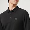 Septwolves Men's Long Sleeve Business Casual Polo Shirt