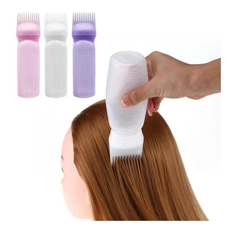 1PC Professional Hair Dye Comb Bottle, Hair Salon Hair Dye Supplies