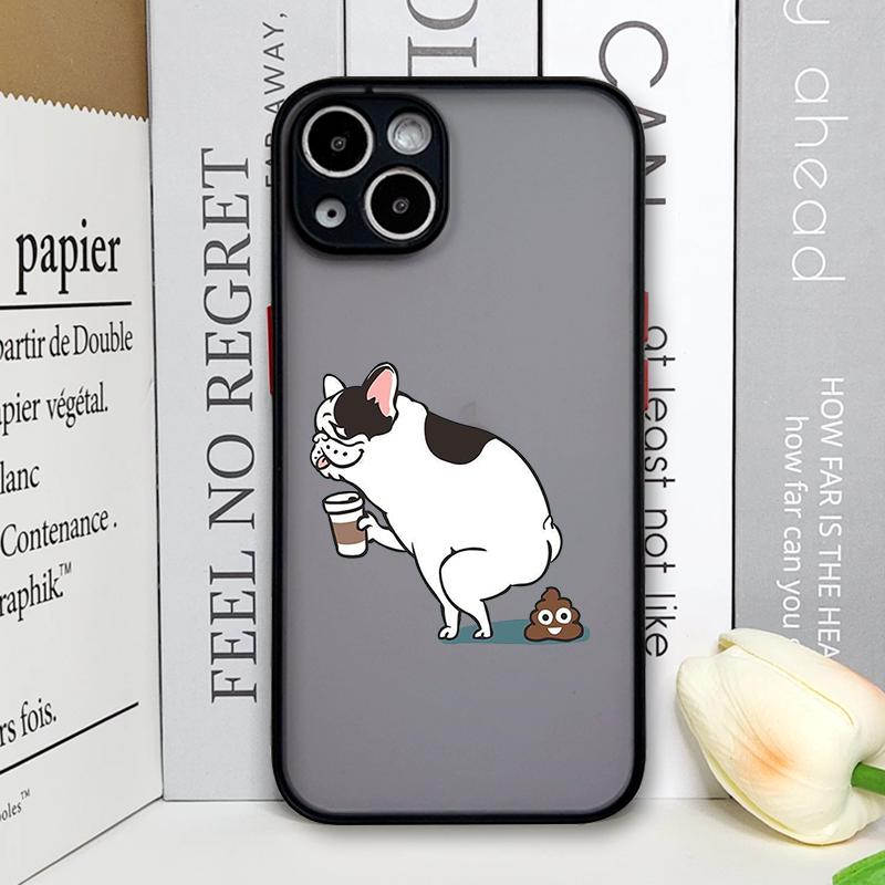 Funny Cartoon Coffee Dog Couple Phone Case for Xiaomi Redmi Note 14 Pro Plus 13 12 11 11T 10 Pro+ 9 S 8 PRO 5G Paired Hard Cover