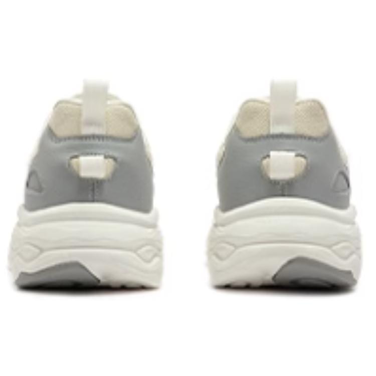 361 Abrasion Resistant Slip Resistant Low Top Casual Running Shoes Men's White Gray 672516760 /