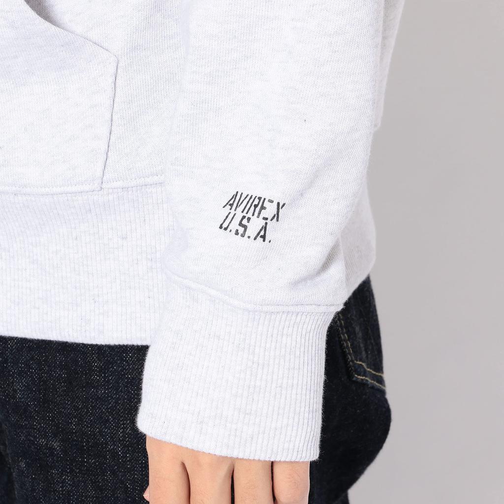 Avirex Daily Pull Size White Parka, 6193593, Men's, L, 02,