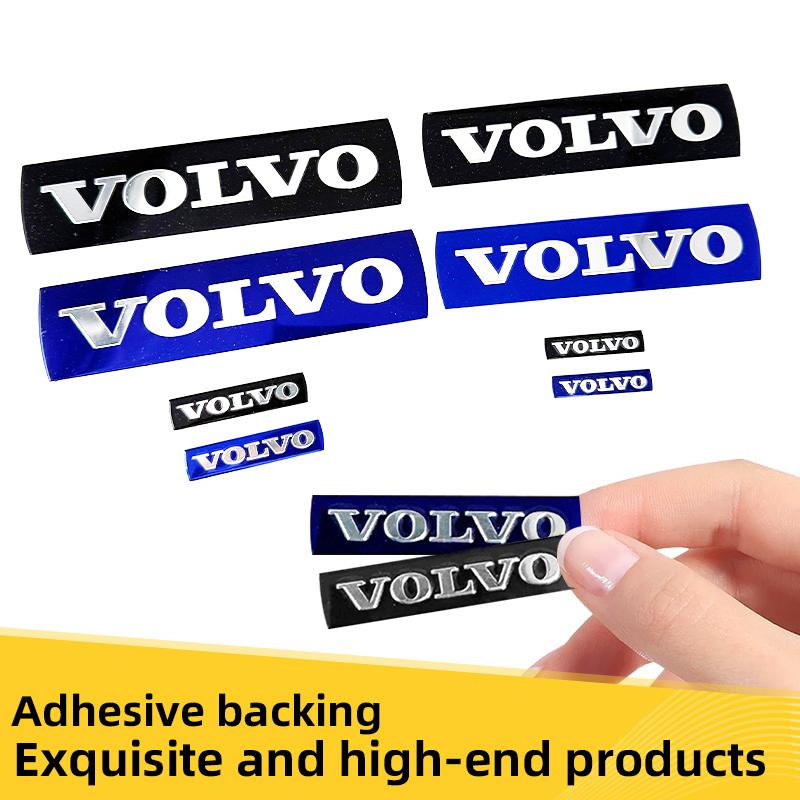 Acessórios de Decoração com Adesivo de Logotipo para Grade Frontal e Porta-malas de Carro Para Volvo Rdesign Polestar AWD V50 S60 XC60 S40 XC40 XC90 V60 S80 S90