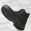 Men Fashion Steel Toe Cap Work Safety Boots Genuine Leather Tooling Security Shoes Worker Chelsea Boot Safe Ankle Botas Hombre