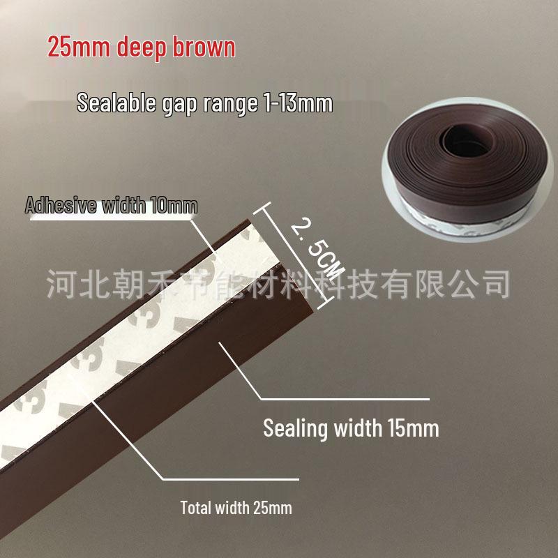 Multifunktionale selbstklebende Fenster- und Türdichtungsleiste - Winddicht, Kältefest, Schallschutz