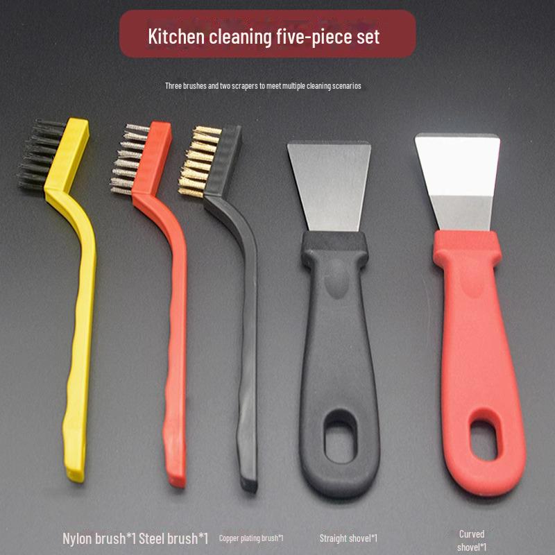 

Многофункциональная щетка для чистки газовой плиты - инструмент для чистки проводов и кастрюль