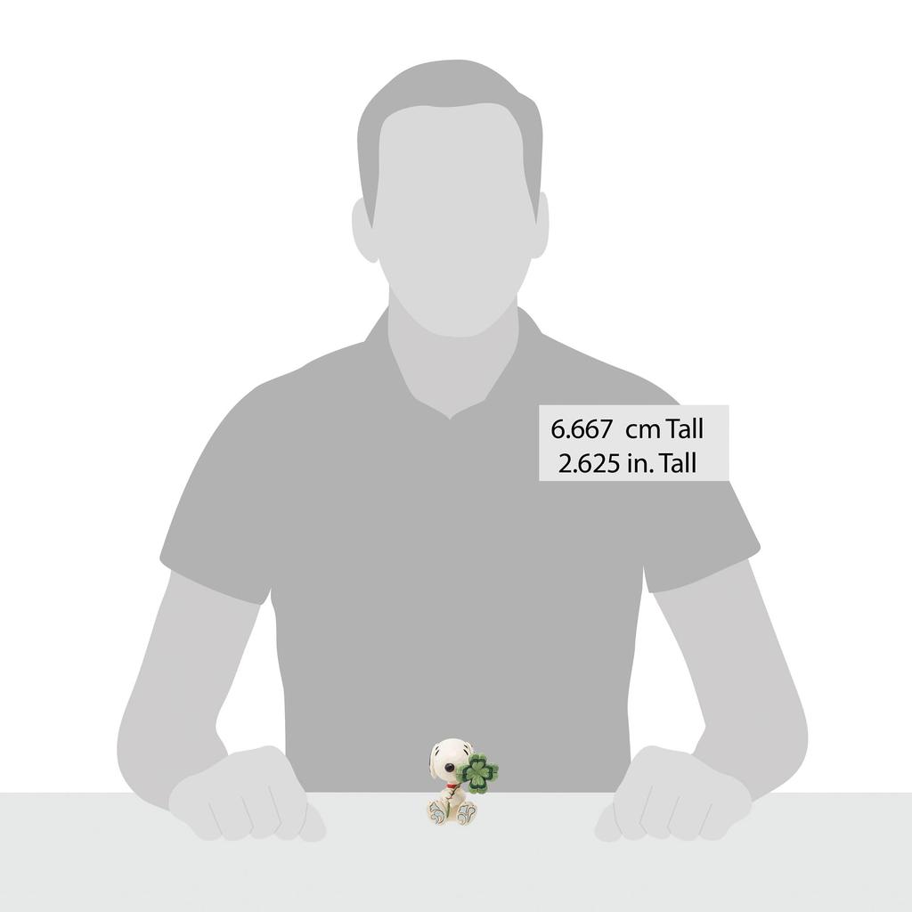 JIM SHORE Snoopy Clover Mini 6014341