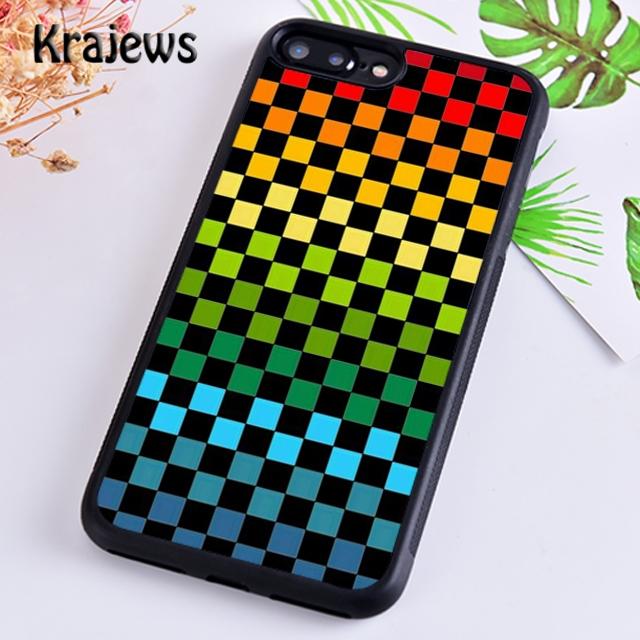 Checkerboard Plaid Checkered Phone Case Cover For iPhone 17 Air 16 15 14 Plus 12 13 Pro Max Coque Shell Fundas