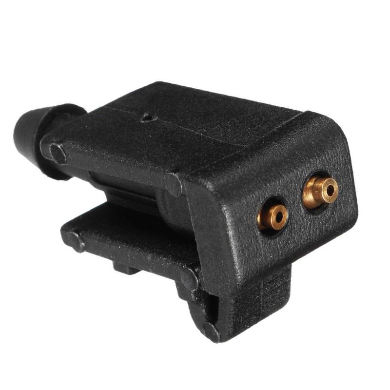 2Pcs Portable Car Windshield Windscreen Washer Spray Nozzle for Megane 2 Scenic2 8200082347