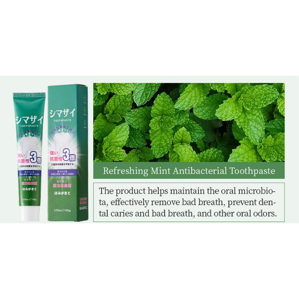 2-Tube Toothpaste Set, Minty Deep Clean for Fresh Breath, Daily Dental Hygiene and Healthy Teeth Maintenance