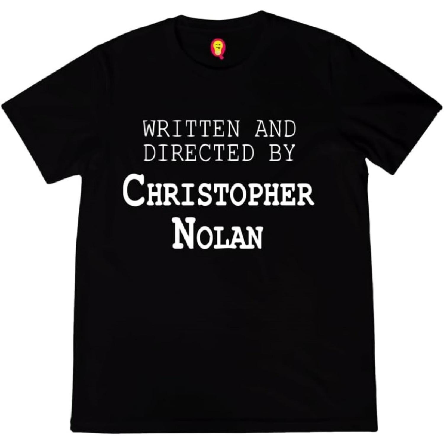 Quirkipedia Written & Directed by Christopher Nolan Movies Funny summer-22 Mens Tshirts Halfsleeve, S S