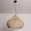 40-60CM Vintage Bamboo Pendant Lights Boho Chinese Hanging Lamp for E27 Home Decoration Light Fixture Office Bedroom Restaurant