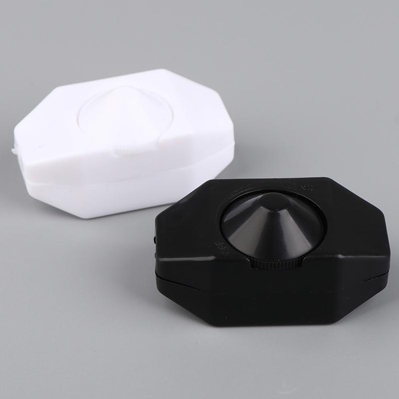 LED Dimmer Schalter Einstellbarer Regler Knopf Lampen Dimmer Schnurschalter Stecker